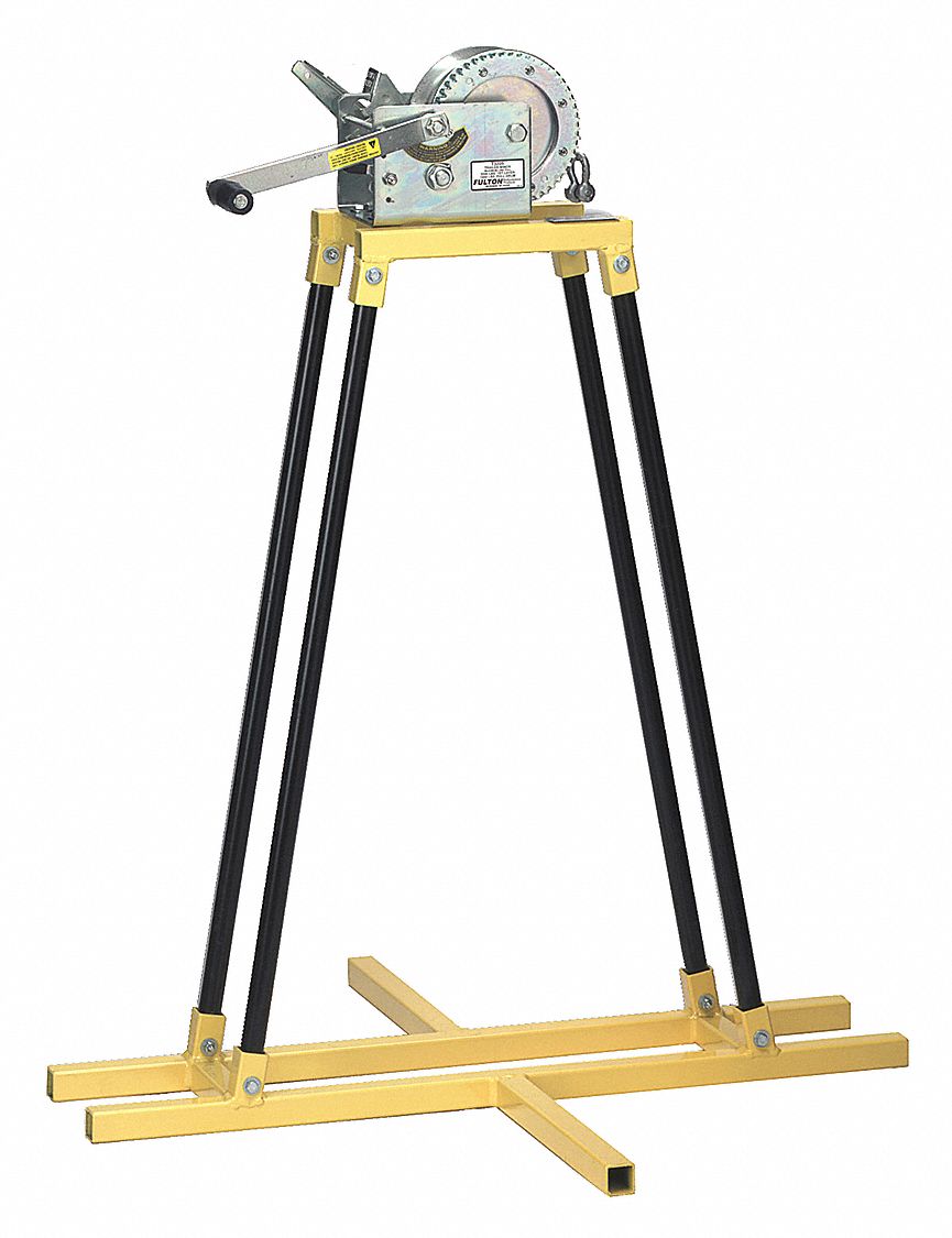 Manhole Winch, Cable 500 ft.x 3/32