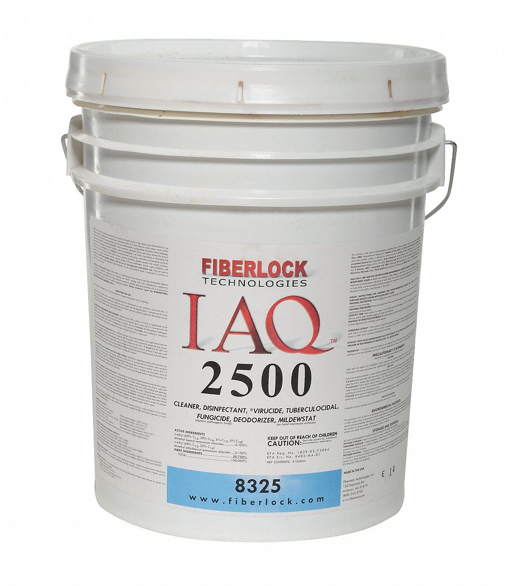 Disinfectant, Size 5 gal., Fresh Linen