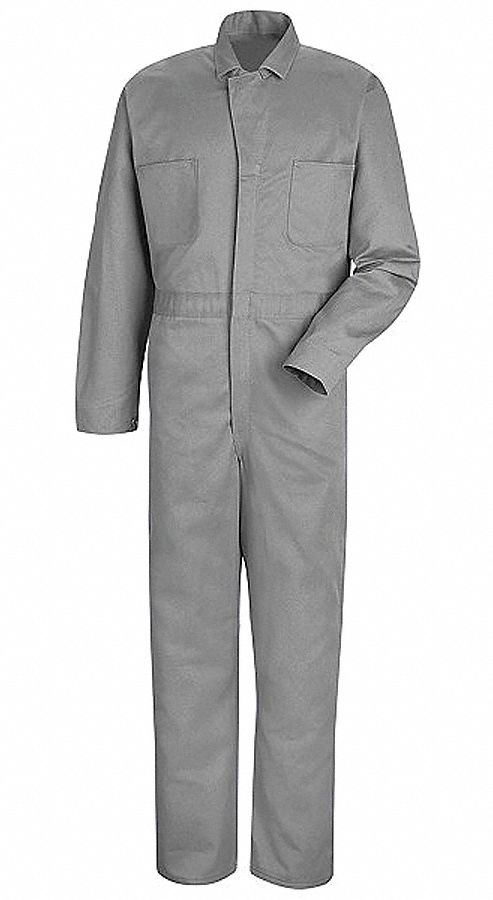 Coverall, Chest 44In., Fisher Herringbone