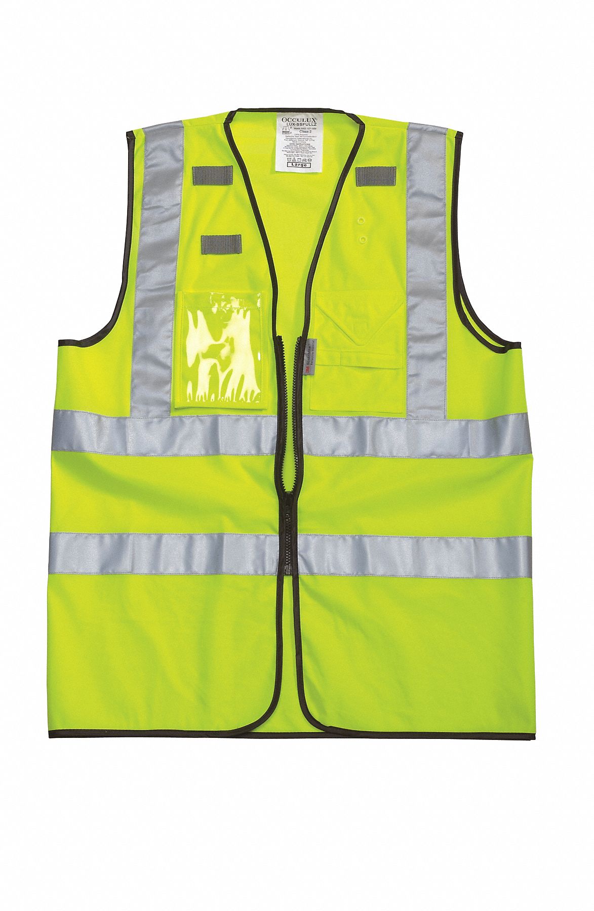 High Visibility Vest, Class 2, L, Yellow