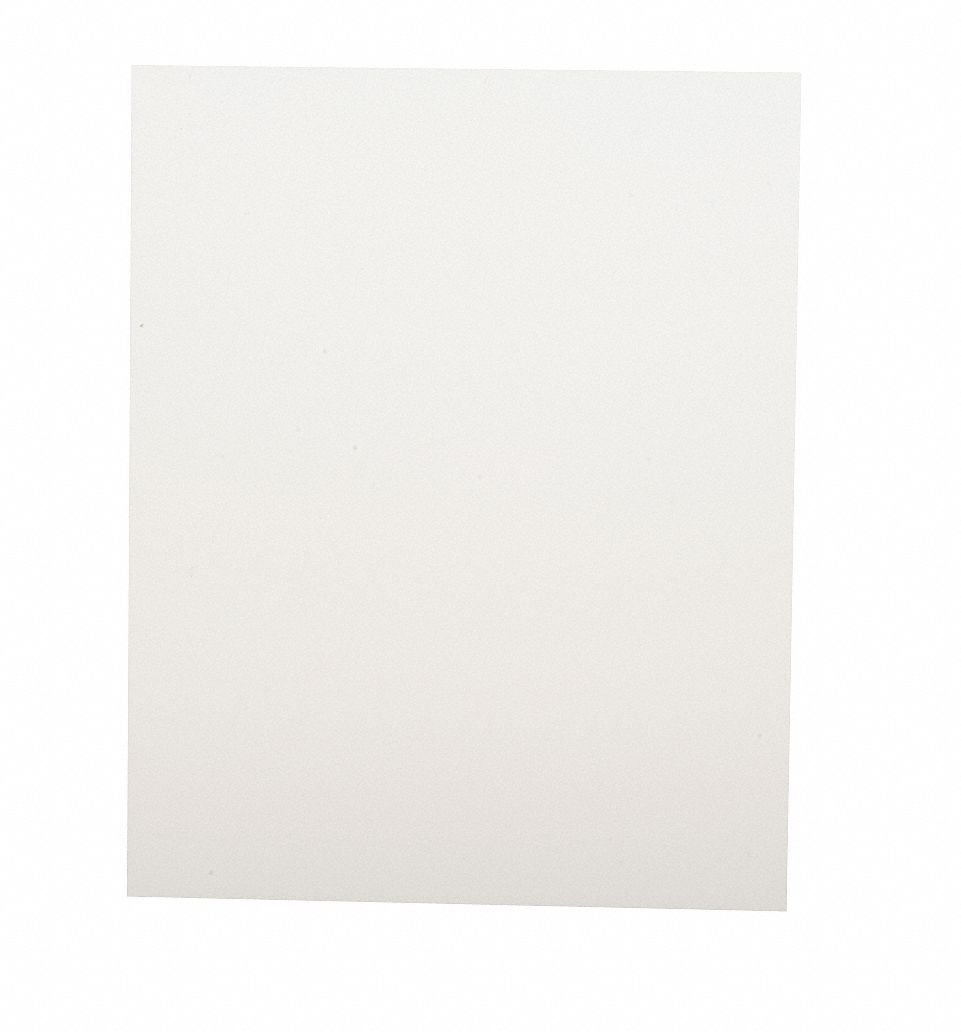 Blank Sign, 4x5, White, PK25