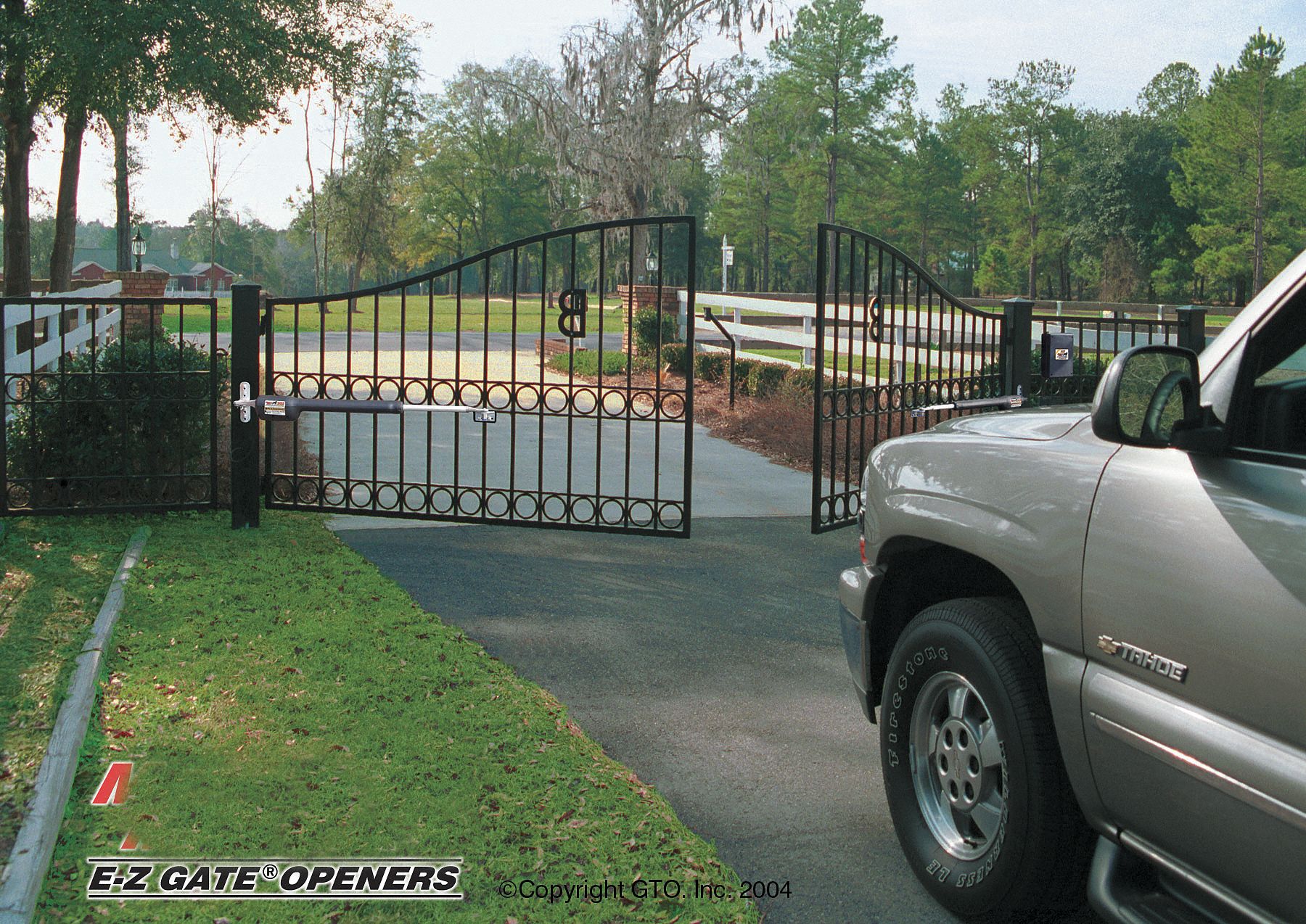 ELECTRIC GATE OPENER DOUBLE