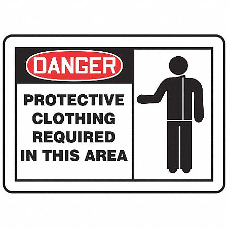Safety Label, 3-1/2 In. H, 5 In. W, PK 5