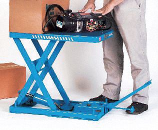 Scissor Lift Table, 1100 lb., 115V, 1 Phase