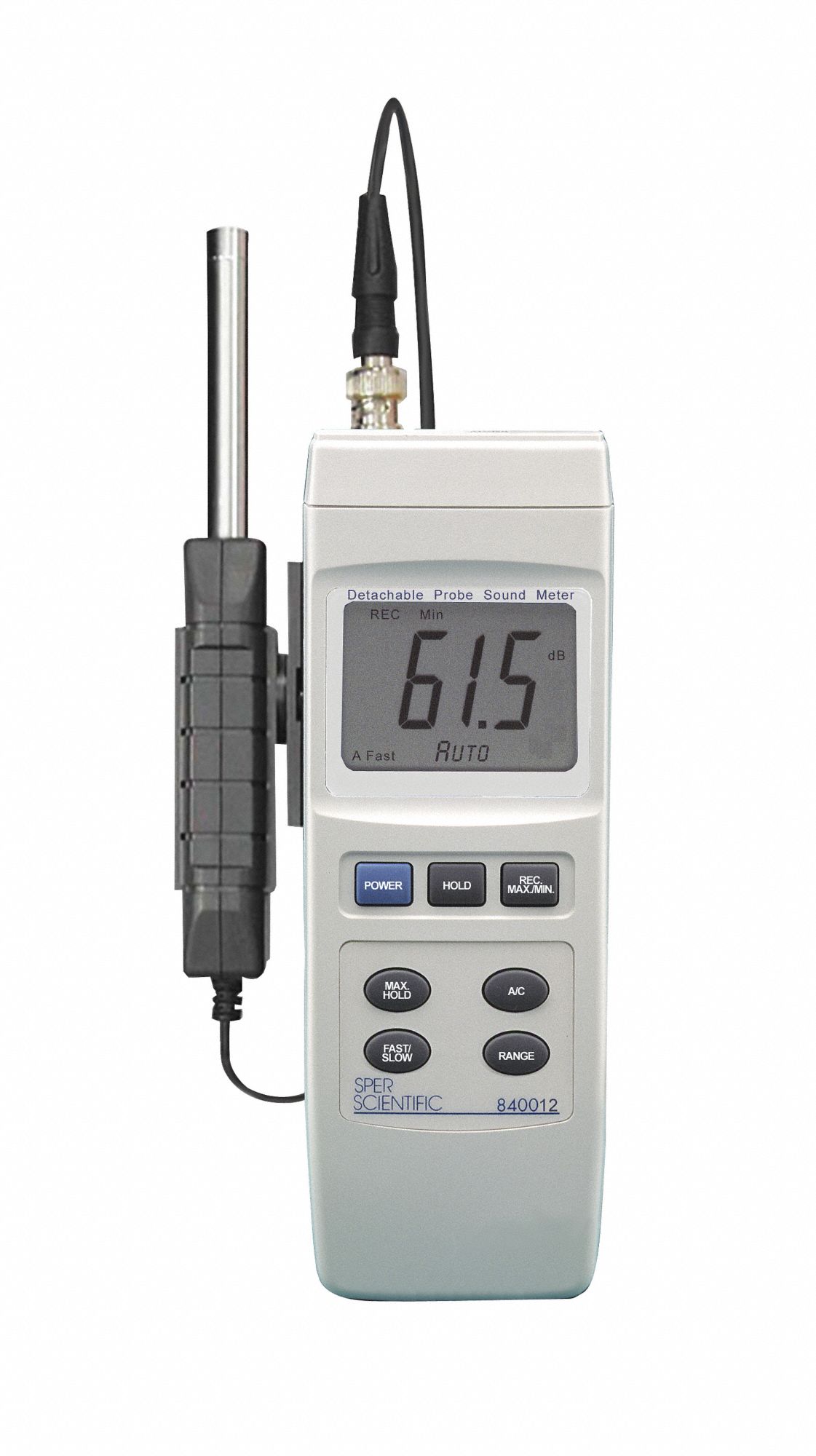 Sound Meter, Detachable Probe