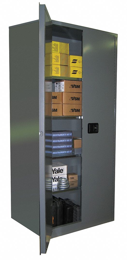 Storage Cabinet, 42 cu. ft., Gray