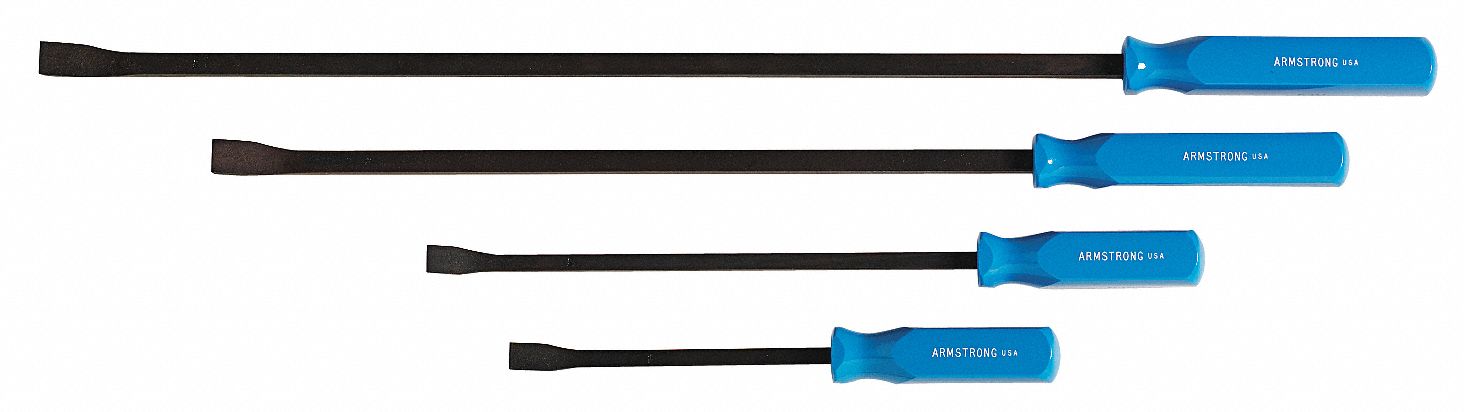 Pry Bar Set, 7In/12In/18In/24In