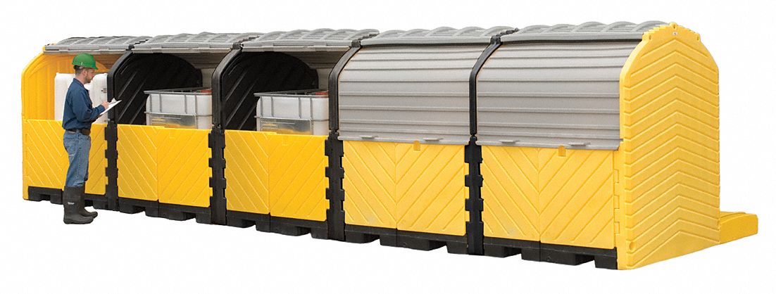 Spill Pallet System, 5 Ibc, Outdoor