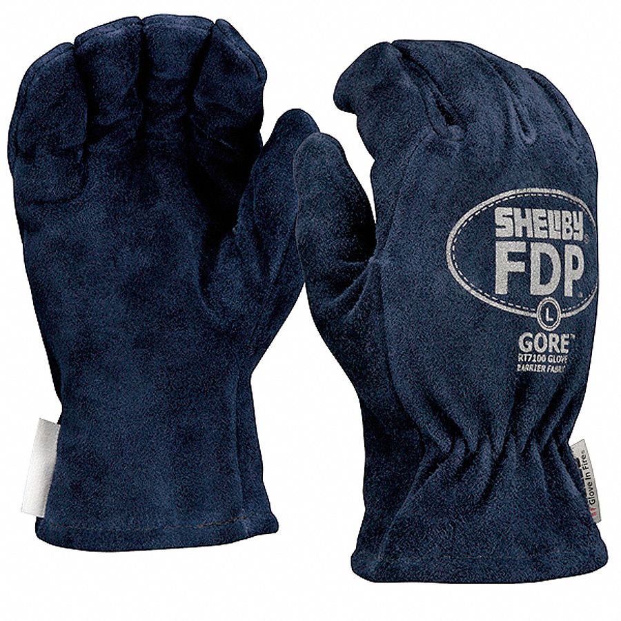 Firefighters Gloves, S, Lthr, PR