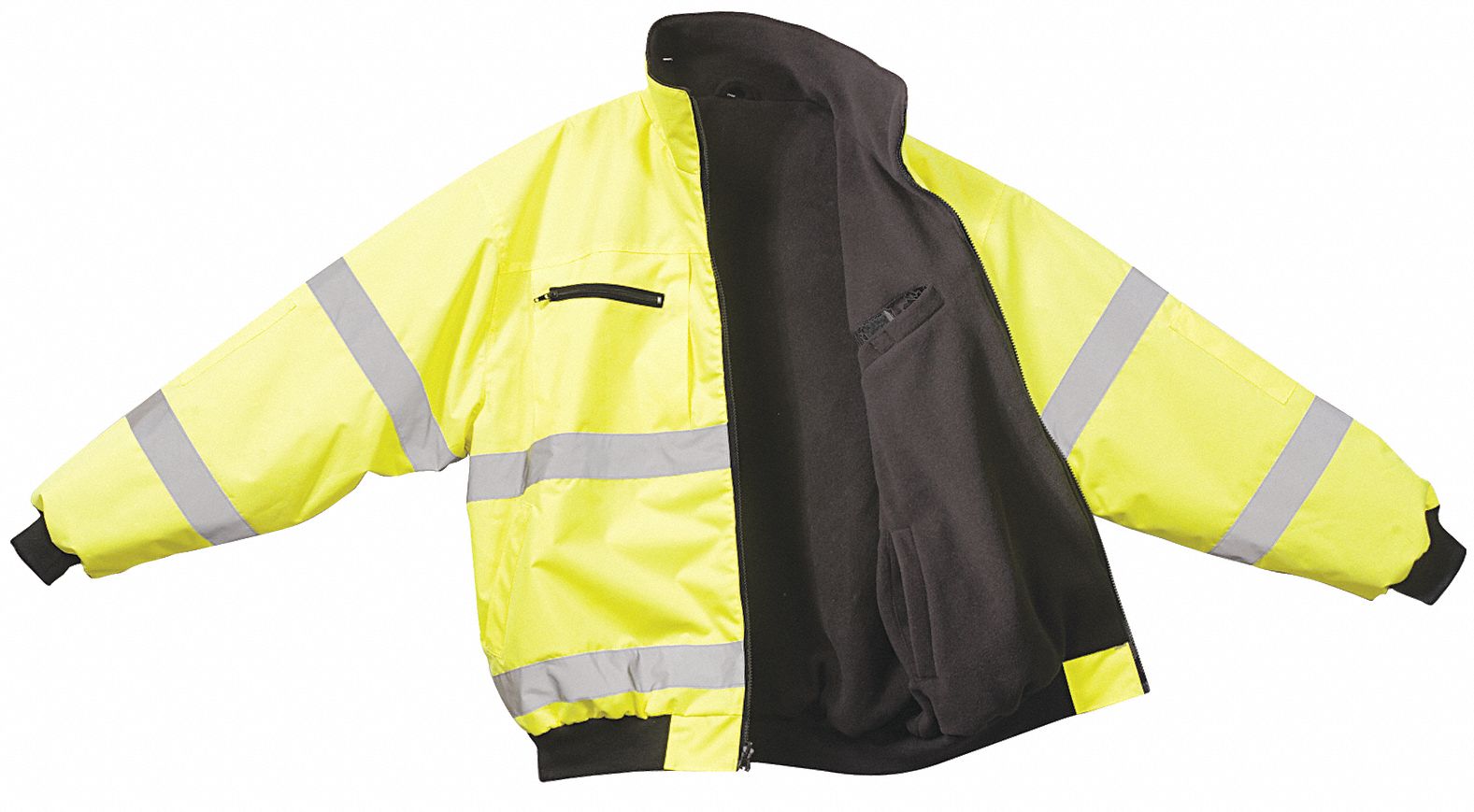 Bomber Jacket, Yes Insulated, Lime Green, S