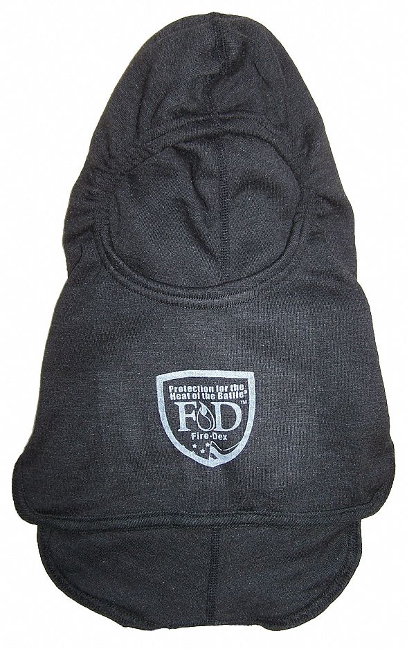 Fire Hood, Universal, 13 In L, Black, HRC 2