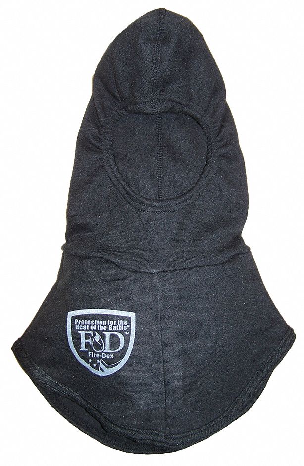 Fire Hood, Universal, 13 In L, Black, HRC 2
