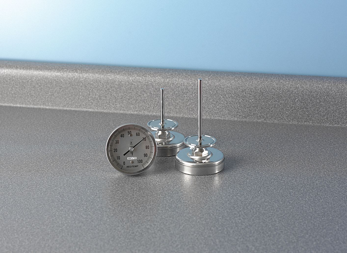 Bimetal Thermom, 3 In Dial, 0 to 250F