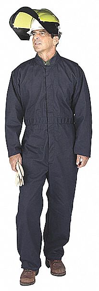 Flame-Resist Coverall Kit, Yllw, 4XL, HRC6