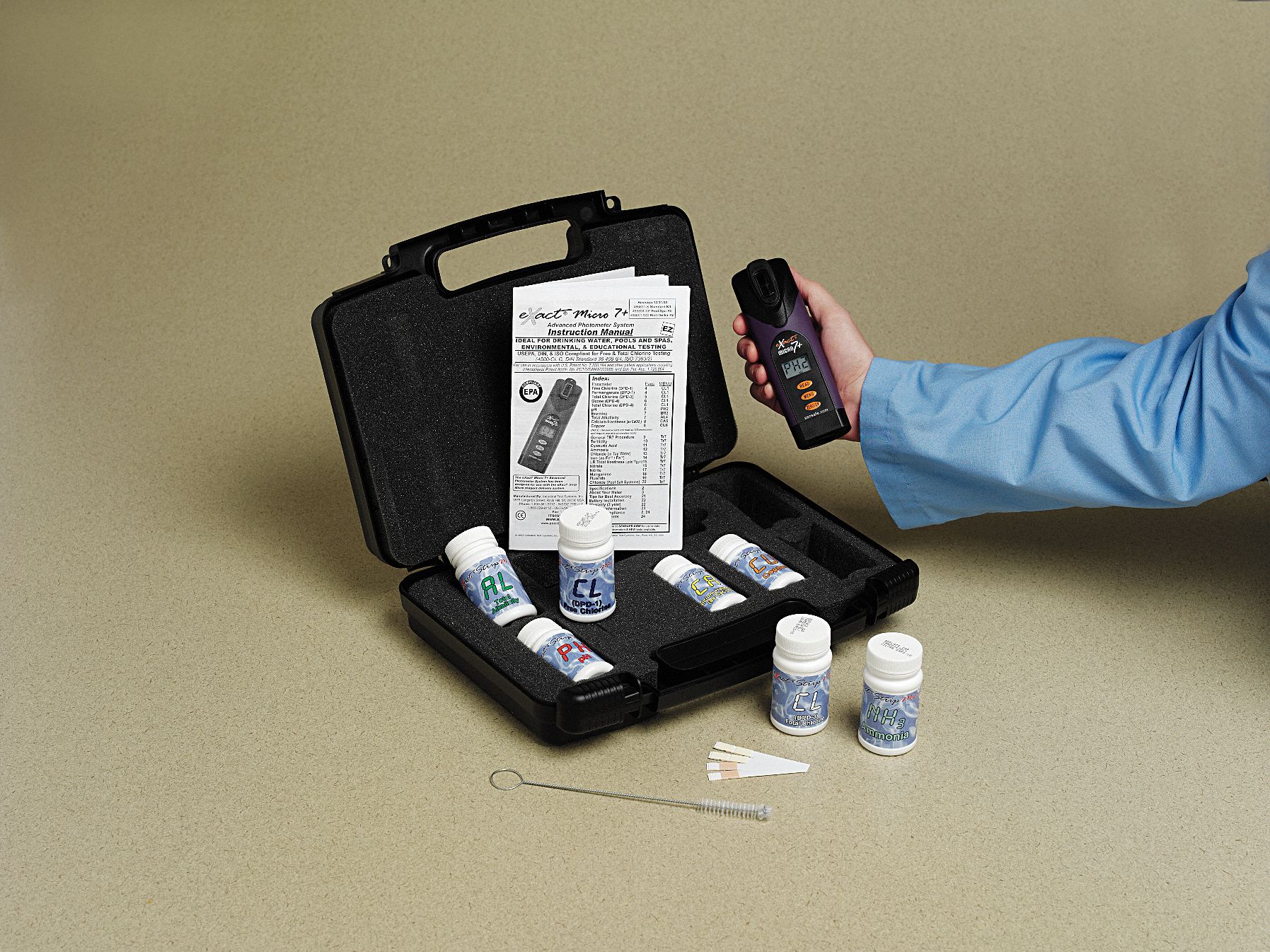 Photometer Kit, Water Test, 25 Tests