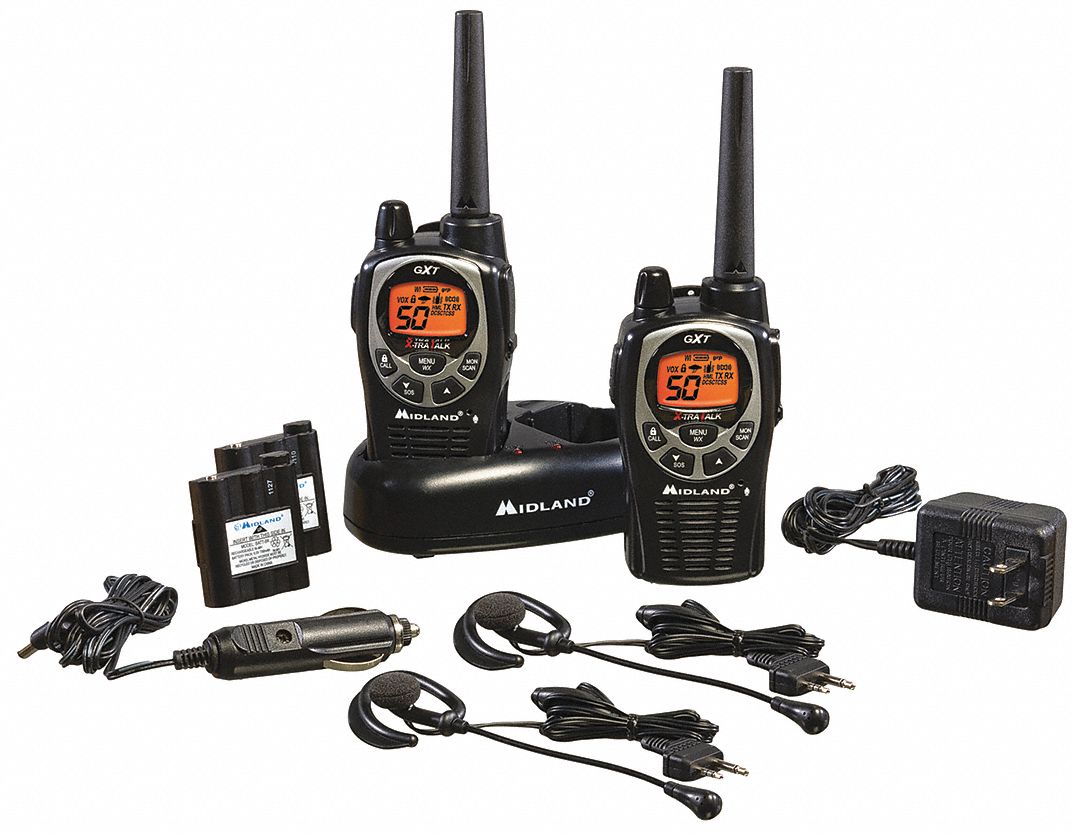 Two Way Radio, 50 Channel FRS/GMRS, 1 PR