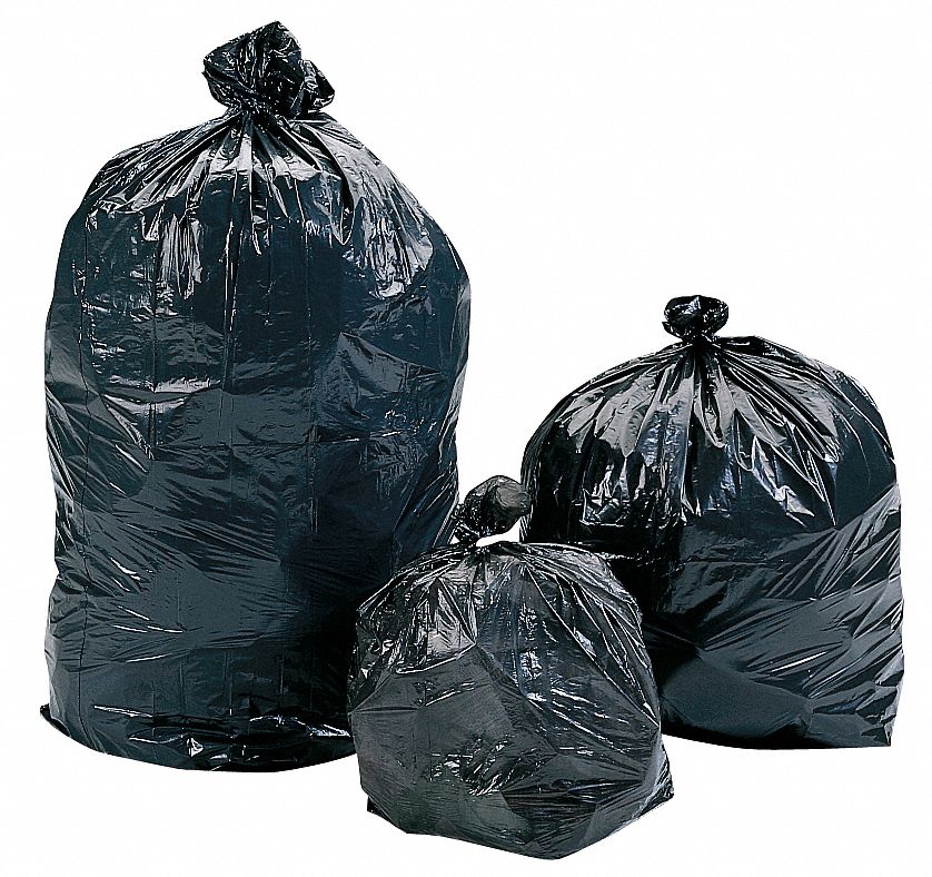 Coreless Roll Liner, 12 to 16 Gal., PK1000