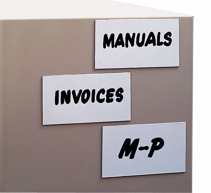 Retail Tag, Vinyl Top, Blank, PK25
