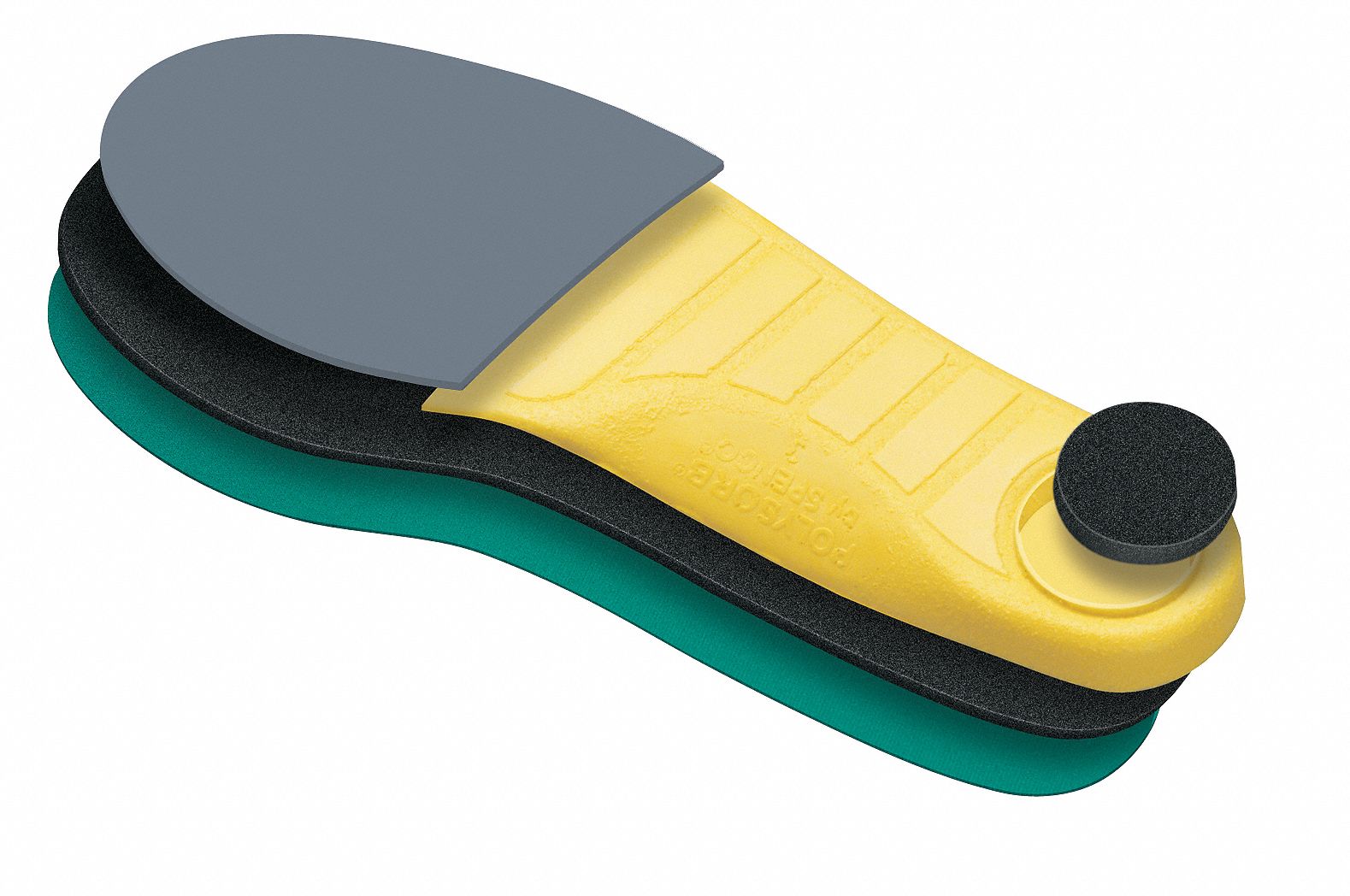 Gel Insole, Unisex, Fits M 8-9 W 10-11, PR