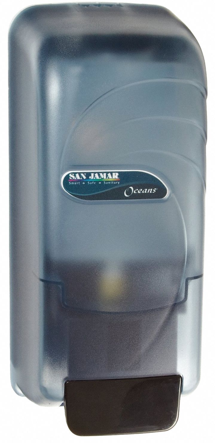 Soap Dispenser, 800ml, Plastic, Blue
