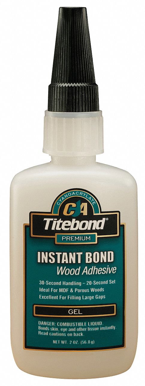 Instant Bond Adhesive, Gel, 2 oz.