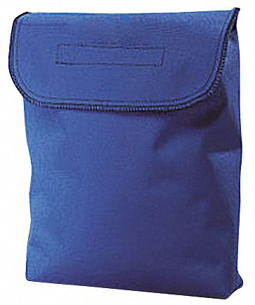 Respirator Storage Bag, Blue, Polyester