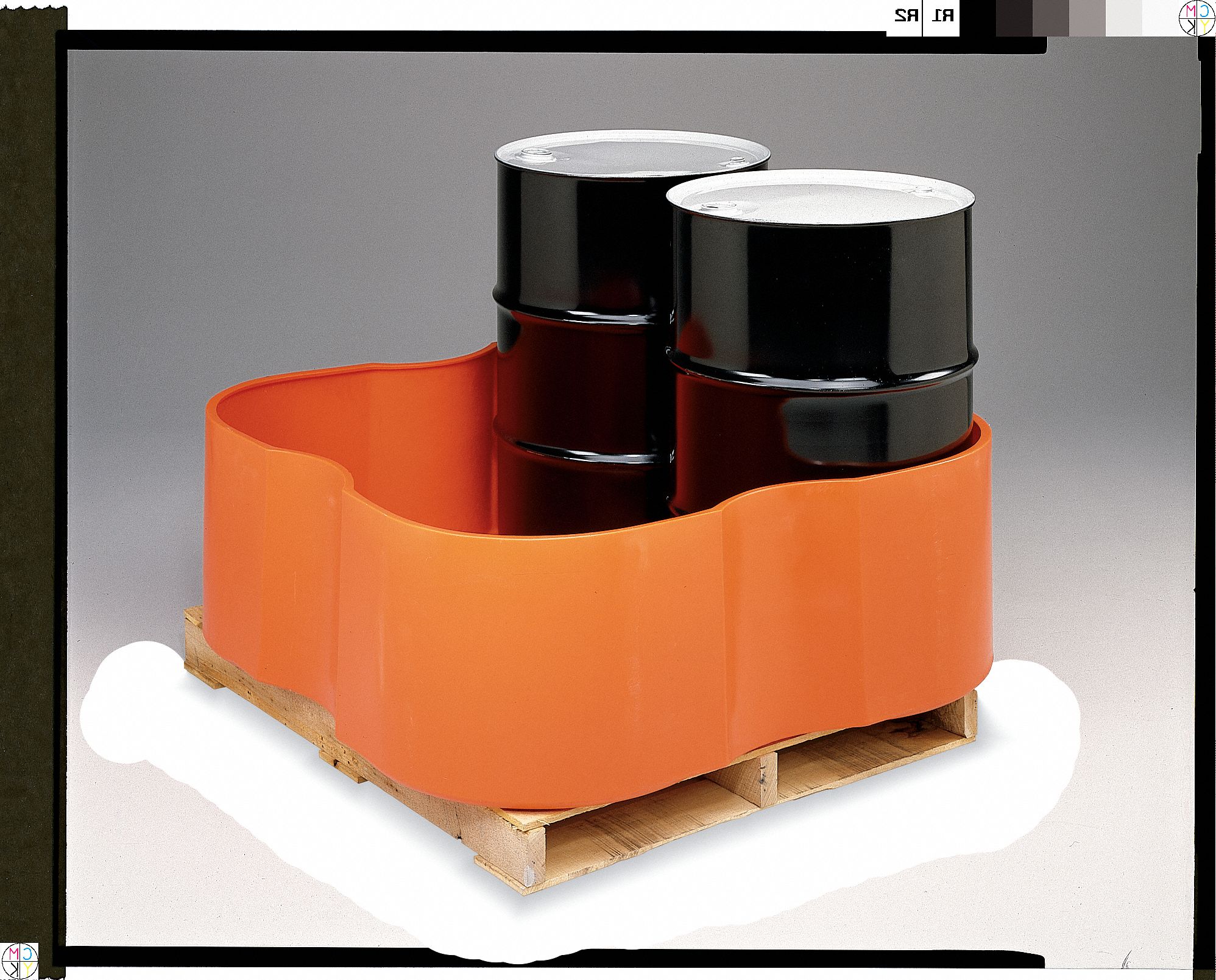 Four Drum Spill Container, Orange