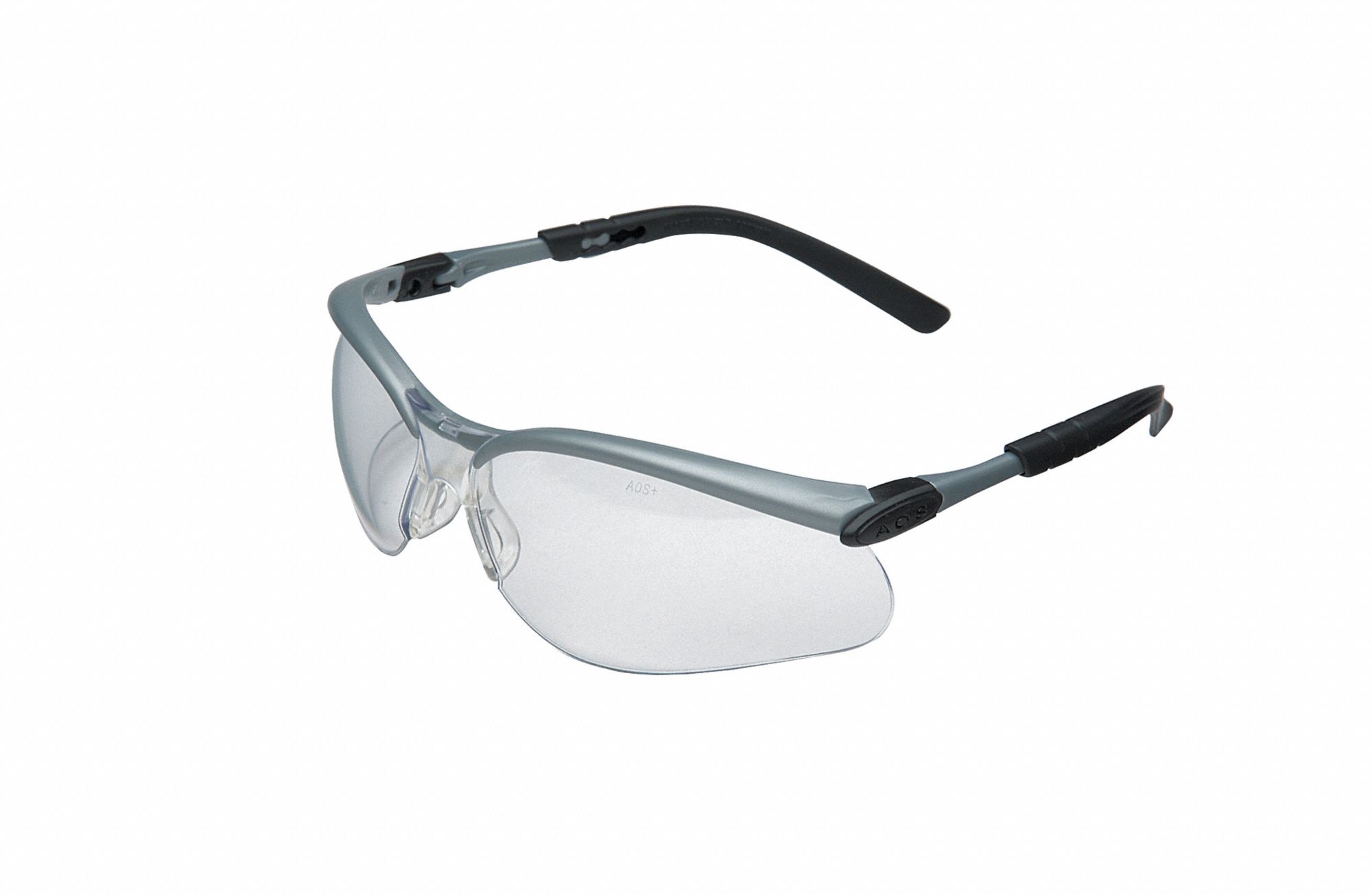 Safety Glasses, Clear, Scratch-Resistant