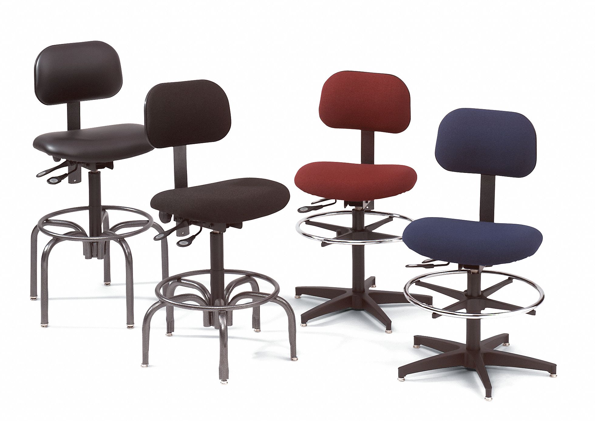 Task Chair, 300 lb., Black