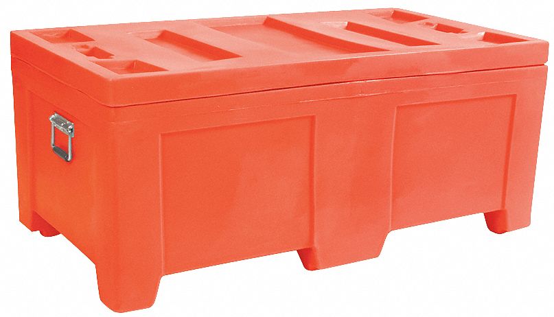 Container, 16.5Cu-Ft., 650lbs., Orange