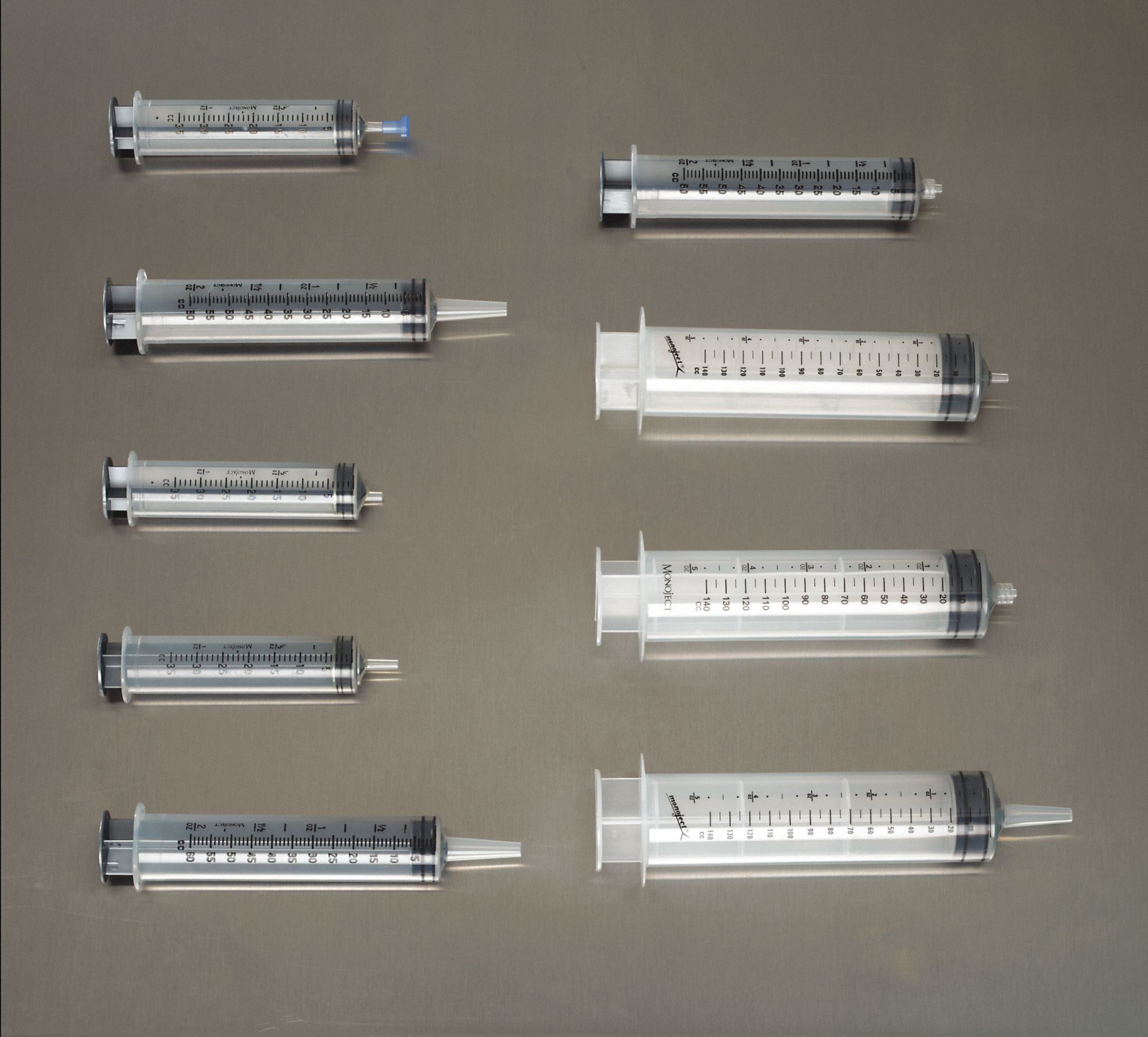 Regular Luer Sterile Syringe, Pk 50