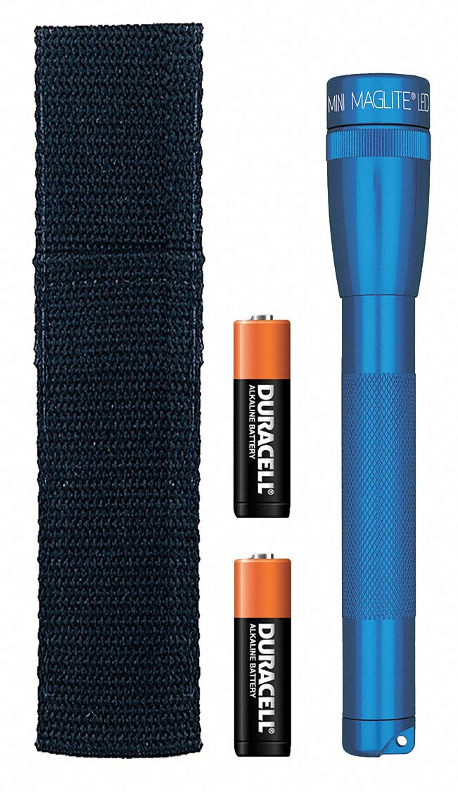 2AA LED WITH HOLSTER BLUE