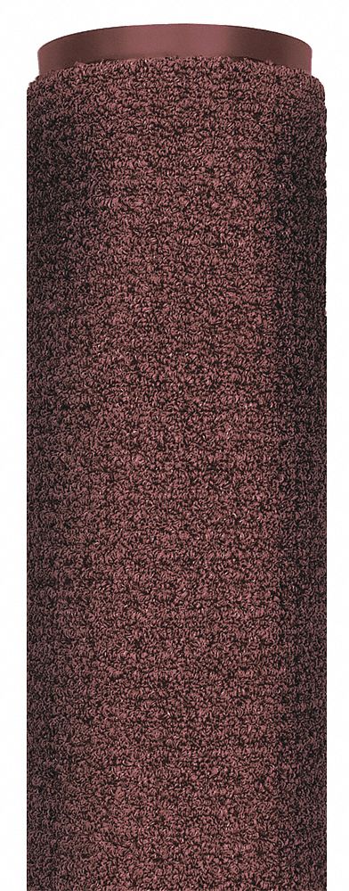 Entrance Mat, Burgundy, 3/8 In, 4 x 60 ft