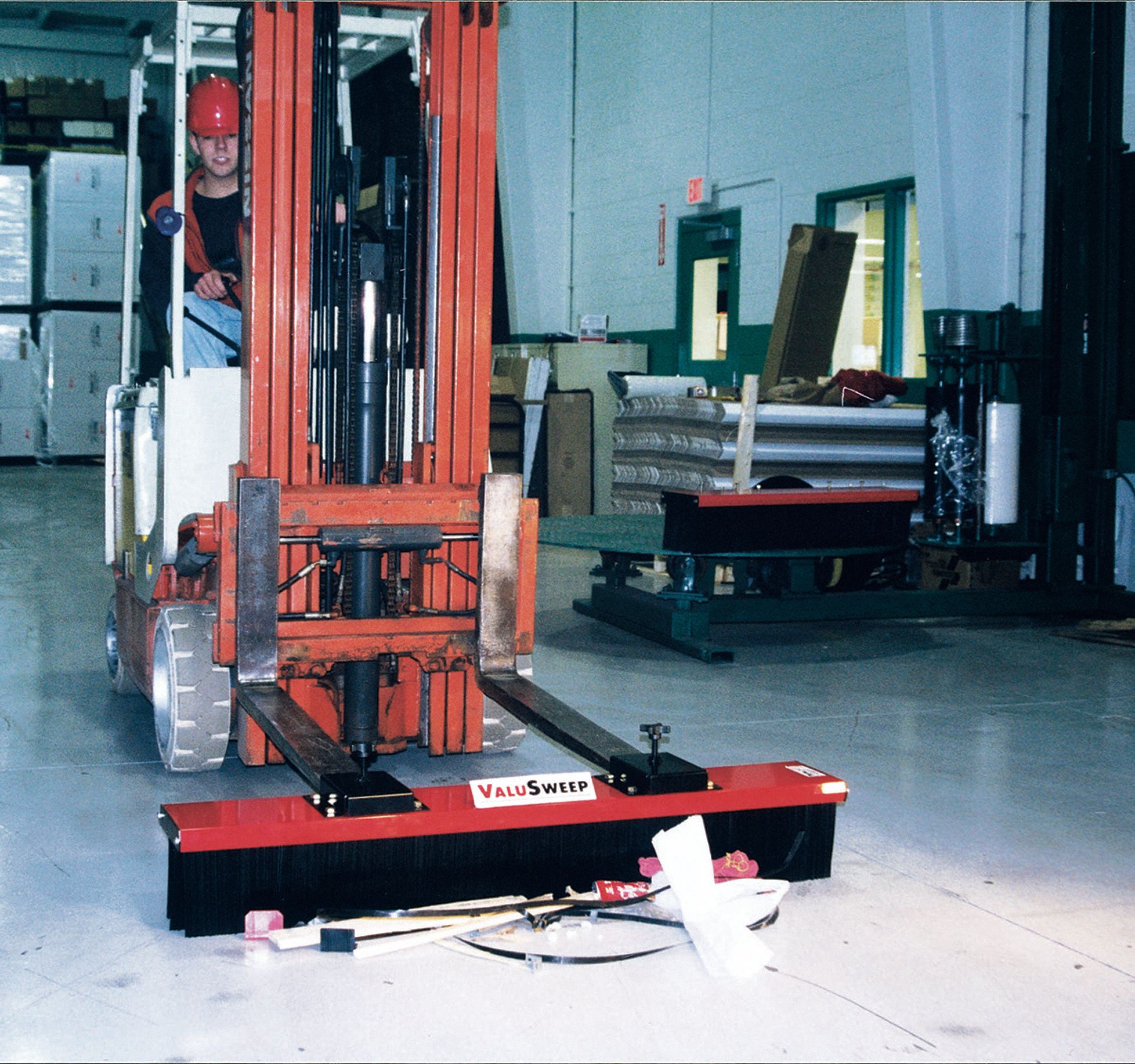 Forklift-Mount Sweeper Broom, 60 In.