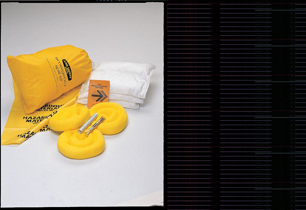 Spill Kit, Vinyl Bag, 6 gal., Universal