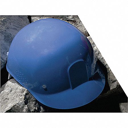 BUMP CAP STANDARD VULCAN BLUE LDPE