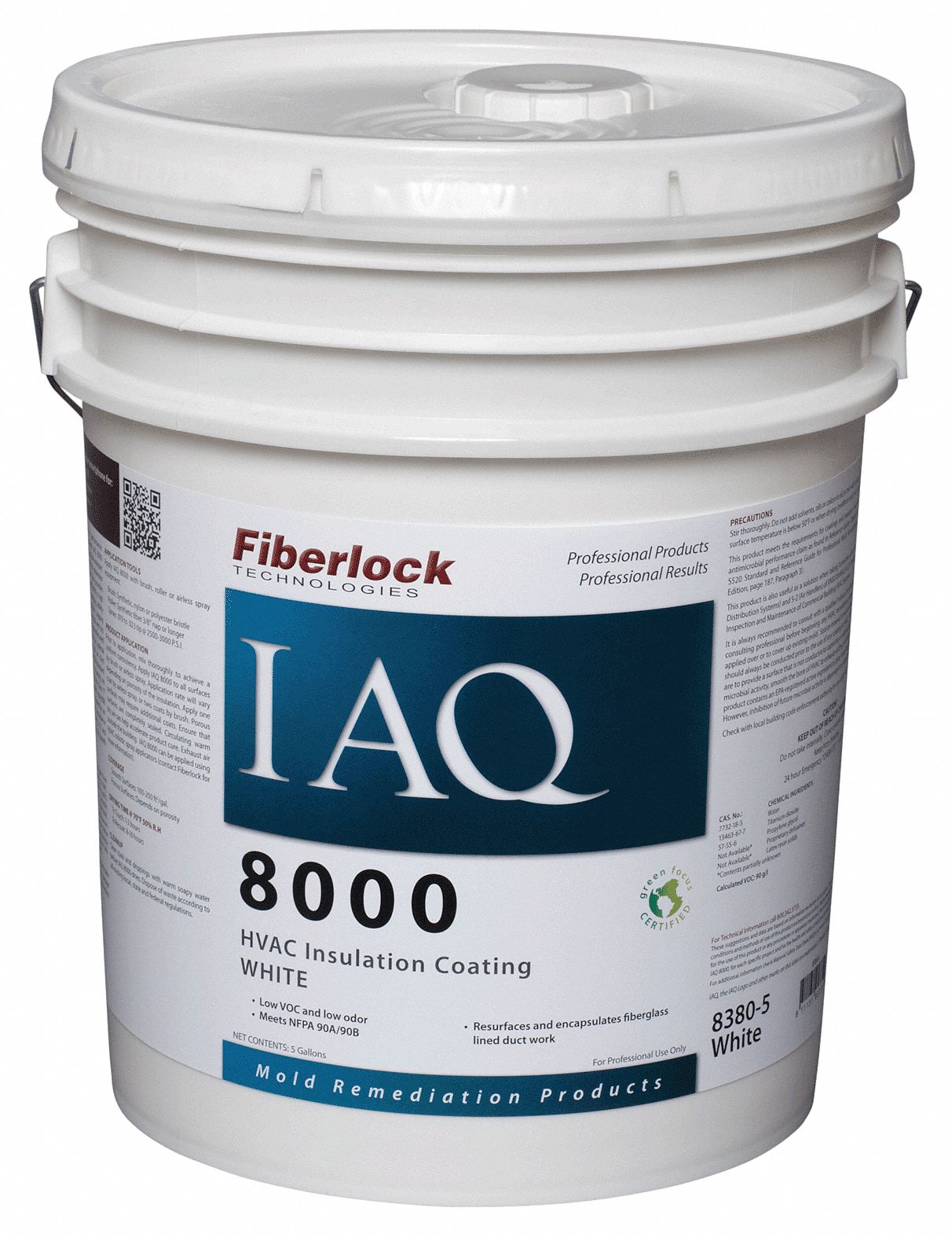 HVAC Sealant, 5 Gal, Black