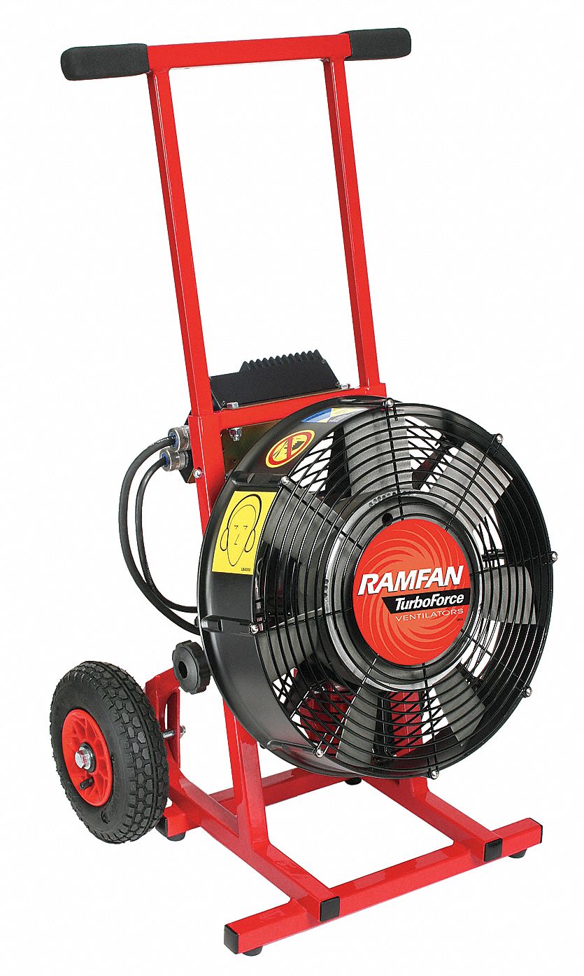PPV Fan, Electric, 16 In, 1.5 HP