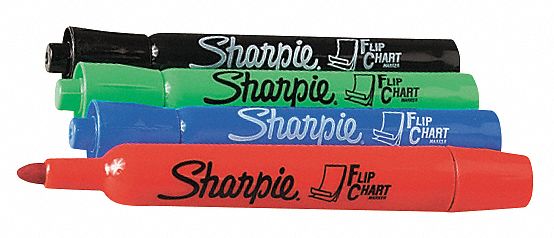 Flip Chart Marker, Assorted Colors