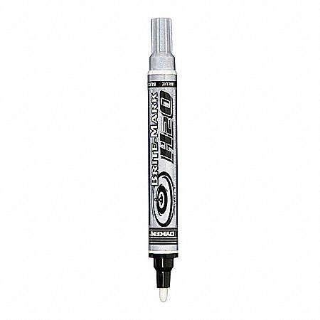 Marker, Low-Odor, Permanent, White, Pk12