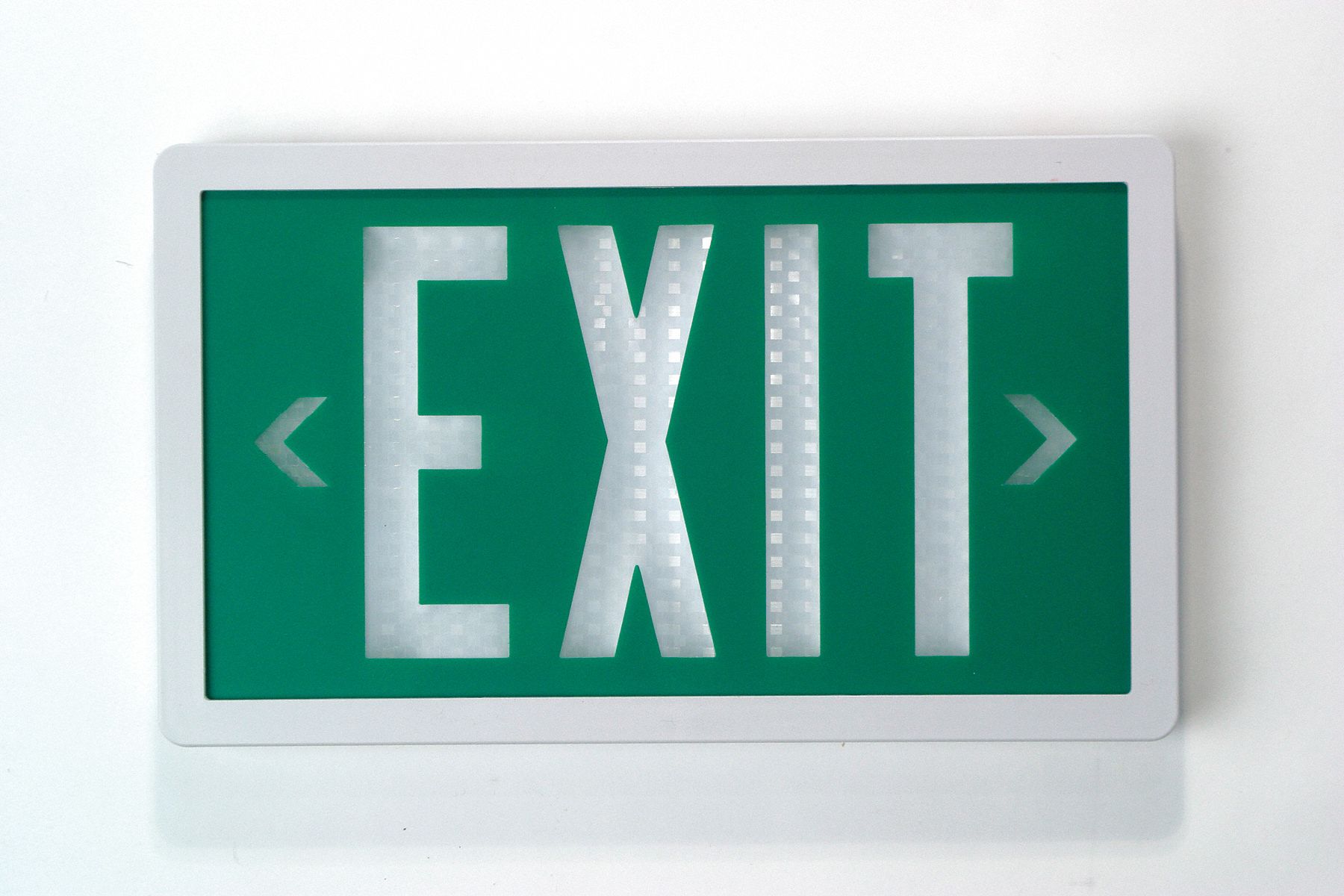 Self-Luminous Exit Sign, 10 yr., 1 Face