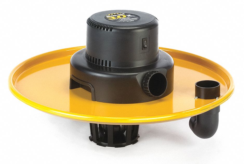 Wet/Dry Vacuum Head, 2 Stage, 120V
