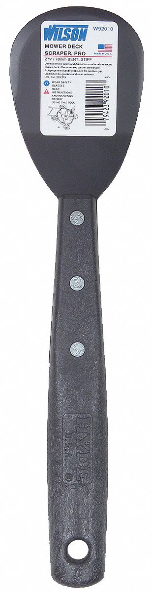Mower deck scraper, 8