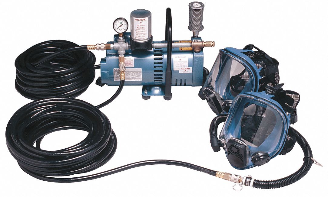 Supplied Air Pump Package, 2 Ppl, 3/4 HP