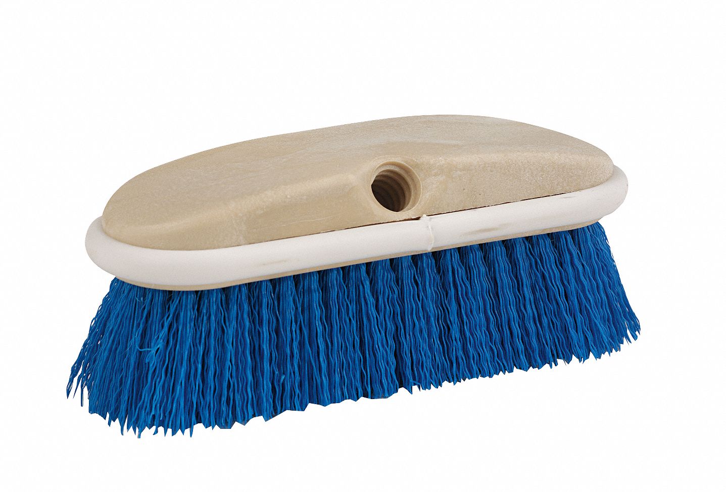 Wash-N-Scrub Brush, 8 In Blck, 2 In Trm