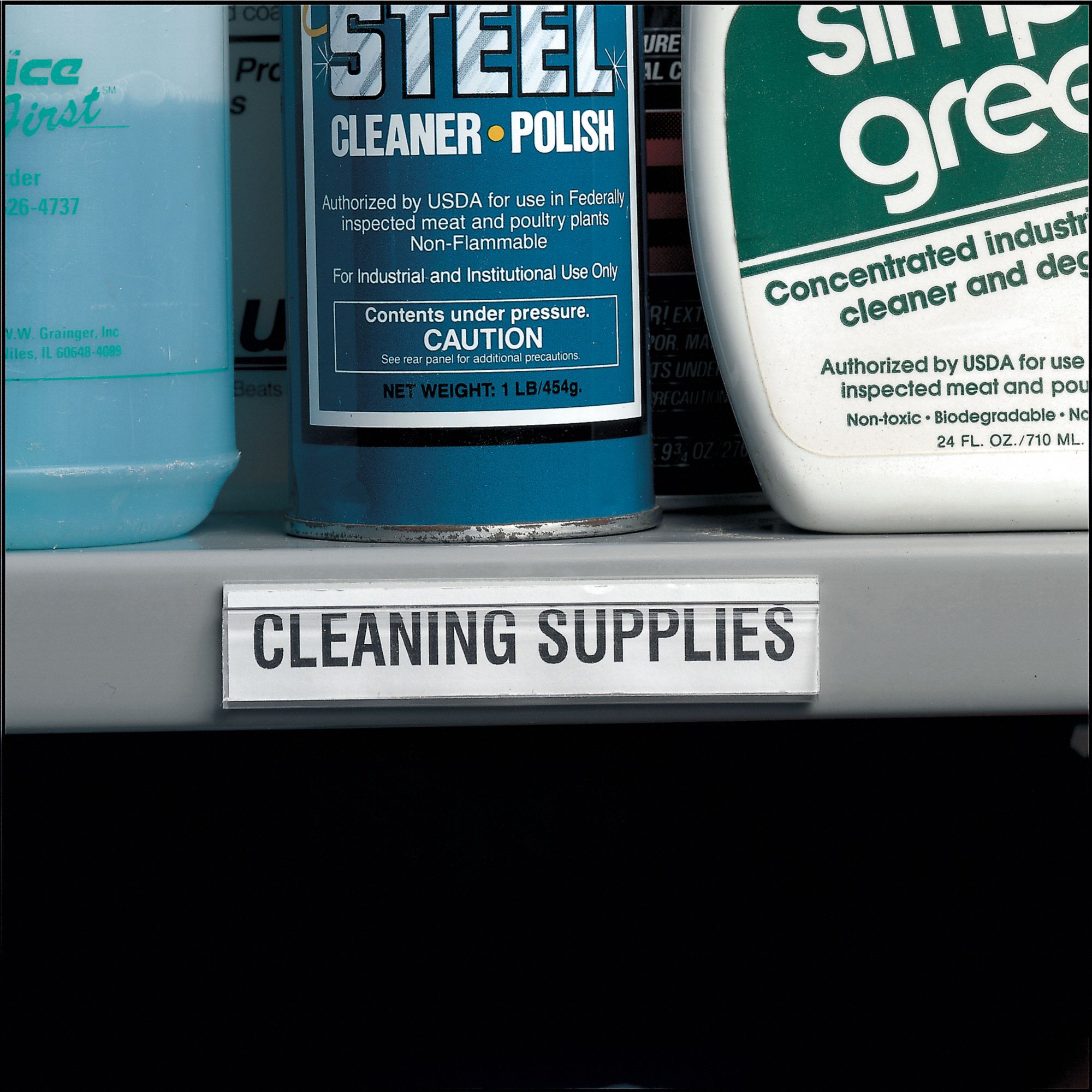 Shelf Label Holder, 7/8 x 4, PK200