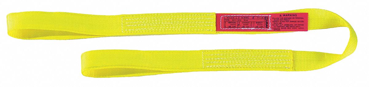 Web Sling, Eye and Eye, 1900 to 4800 lb.