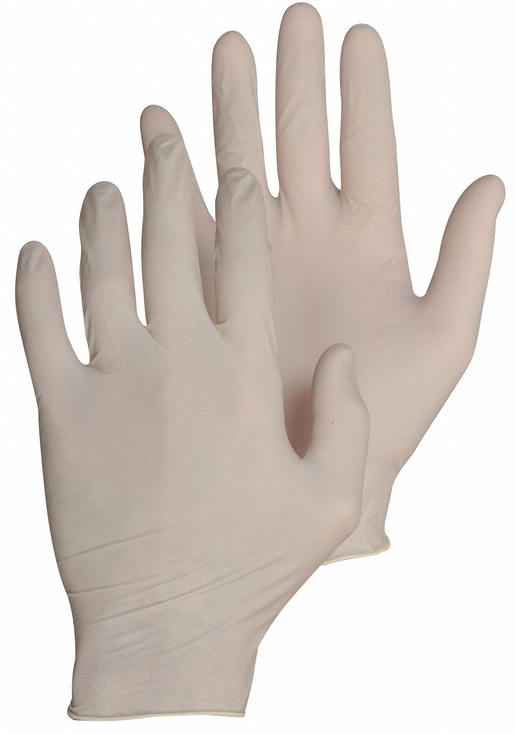 Disp. Gloves, Latex, One Size, Wht, PK2