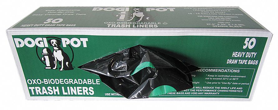 Liner, 10 to 15 Gal., Brown, PK50