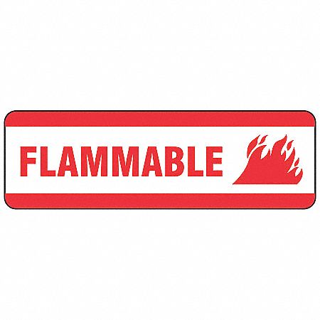 Label, 2-7/8 In. W, 7/8 In. H, PK 500